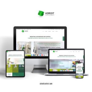 2024.02.05 Adroit control website Device mockup